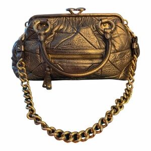 Authentic Marc Jacobs Large
Stam Bag Metalic Gold, Y2K Trend